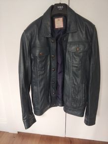 Real Hoxton Genuine Leather Jacket | Men's Large (L)