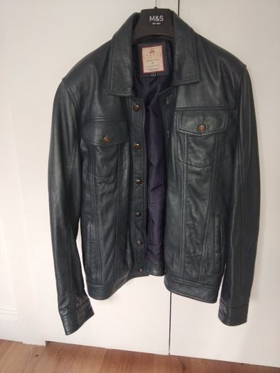 Real Hoxton Genuine Leather Jacket | Men's Large (L)