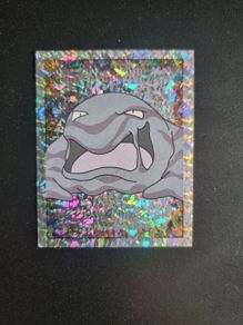 Muk 1999 Merlin Pokemon Sticker Holographic Prism