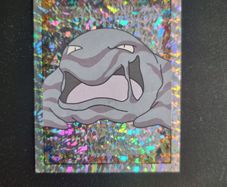 Muk 1999 Merlin Pokemon Sticker Holographic Prism