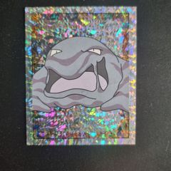 Muk 1999 Merlin Pokemon Sticker Holographic Prism