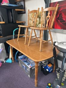 table and chair