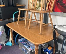 table and chair
