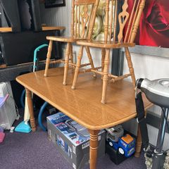 table and chair