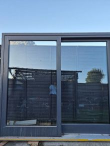 Back door of house