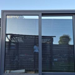 Back door of house