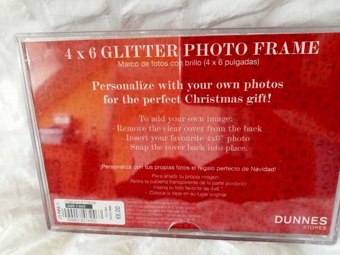 Glitter Photo Frame