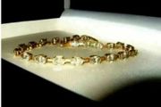 Vintage Hallmarked 14ct Gold Tennis Bracelet