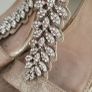 MODA in PELLE leather jewelled sandals with low platform Sz 41 (Fit 7- 7.5 UK) Image 3