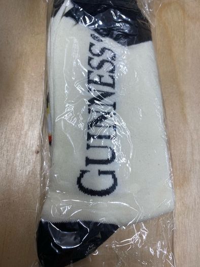 Guinness Socks 100% cotton brand new one size