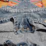 Next Dungaree Shorts & Top 9-12 months Image 3