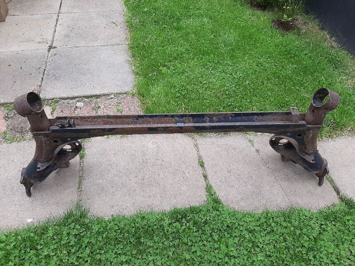 Rear Skoda axel Mk4