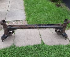 Rear Skoda axel Mk4