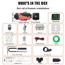 12V 2KW Diesel Air Heater Diesel heater Parking heater Air Diesel heater with Silencer, 10L tank, LCD switch for cars, buses, RVs, trucks, vehicles, shed, storage caravan camper etc Image 6