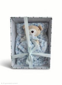 Fleece Teddy & Blanket