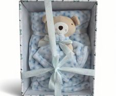 Fleece Teddy & Blanket