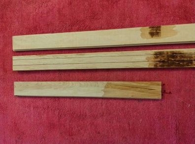 Vintage Raw Solid Maple Planks suitable for Guitar Neck Blanks