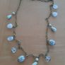 Neck chain with glass stones Image 2