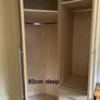 Price drop ###Solid Oak Corner Wardrobe Real Wood Image 2