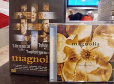 Magnolia Dvd Movie + Soundtrack Cd Aimee Mann Tom Cruise Julianne Moore