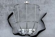 Hurling Helmet Kilkenny FaceGuard with White Chin Piece