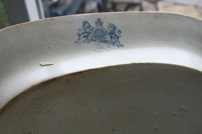 Antique plate (16"x13,5")