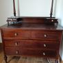 Antique dressing table with mirror Image 2