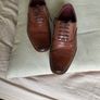 Boys shoes brown size 2 Image 4