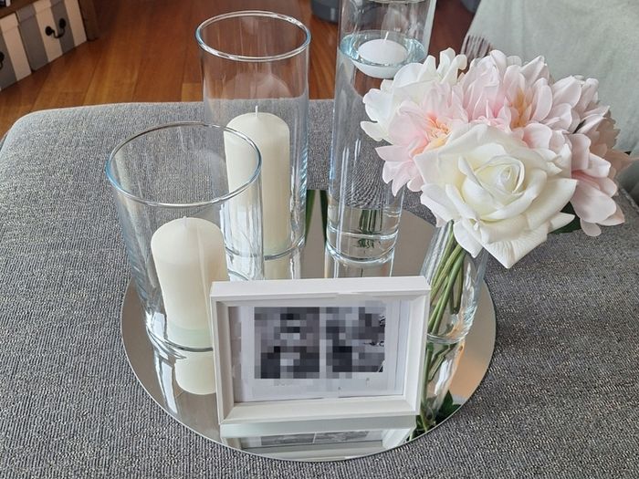 cylinder vases x 6 wedding