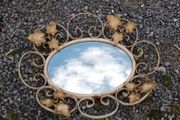 Vintage Convex Mirror Metal