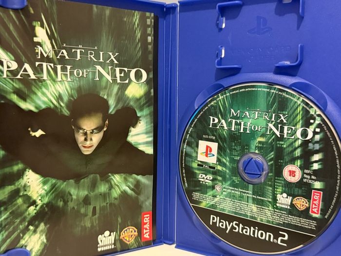 Matrix Path Of Neo Ps2