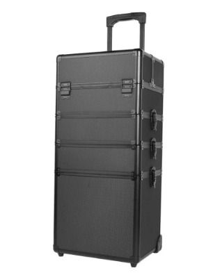 BRAND NEW Make Up Case Hairdressing Vanity Beauty Cosmetic Box Trolley Large