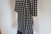 Size 10 Black and White Dress