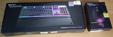 Roccat MAGMA Keyboard and BURST Mouse