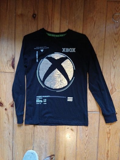 Age 11 NEXT Reversible XBOX Top Tshirt