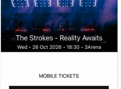 The Strokes Standing Tickets