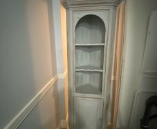 Corner press storage kitchen dining unit shabby chic style