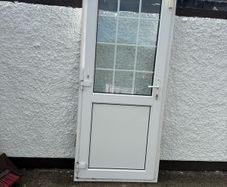 pvc, Back door