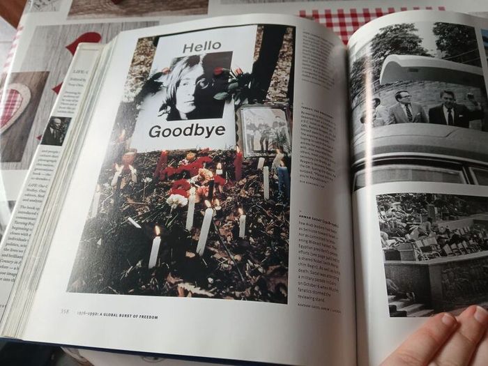 Vintage Our Century in Pictures Life History Pop Cultire Politics Chronicle of Twentieth Century Hardback