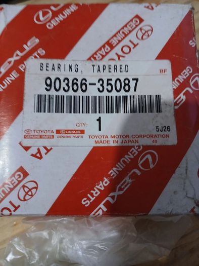 Genuine Lexus , Toyota 90366-35087 (bearing (for Rear Drive Pinion Rear))