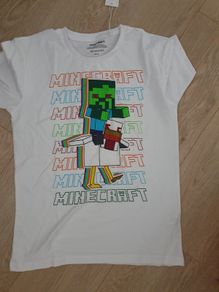 Minecraft tshirt + UNO