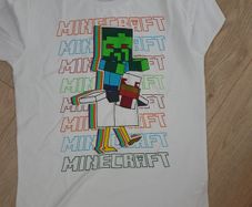 Minecraft tshirt + UNO