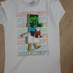 Minecraft tshirt + UNO