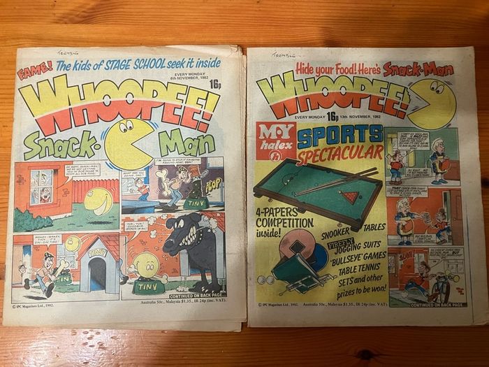 Comics: 'Whoopee !' 1982 (12 magazines)