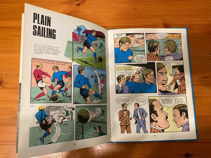 Comic: 'Striker'' annual 1974
