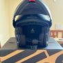 Bogotto H271 Medium Bluetooth Flip up Helmet in Matte Black Image 4
