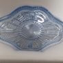 TRAY - Art Deco - Blue Glass Image 2