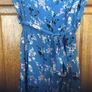 Pieces blue dress Image 5