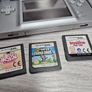 Nintendo DS Lite Silver With 3 Games | USB Charger - Excellent Condition -Tested Image 3