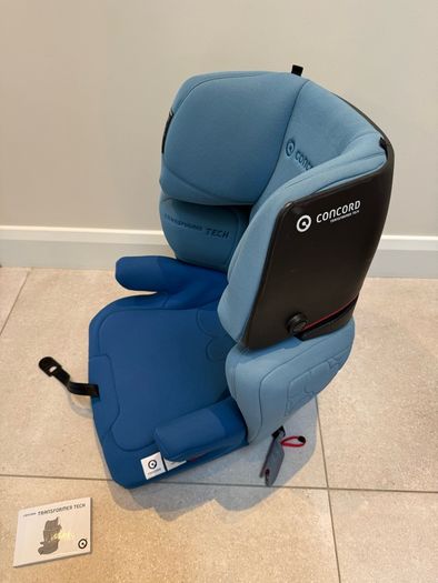 Concord Variable Height Booster Seat - Peacock Blue